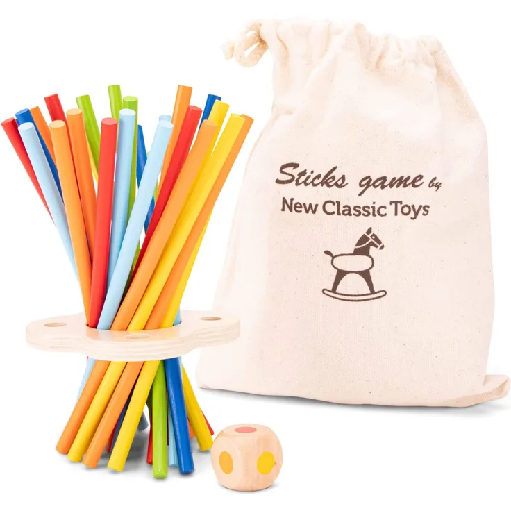 New Classic Toys 10806 Pick Up Sticks-Spiel