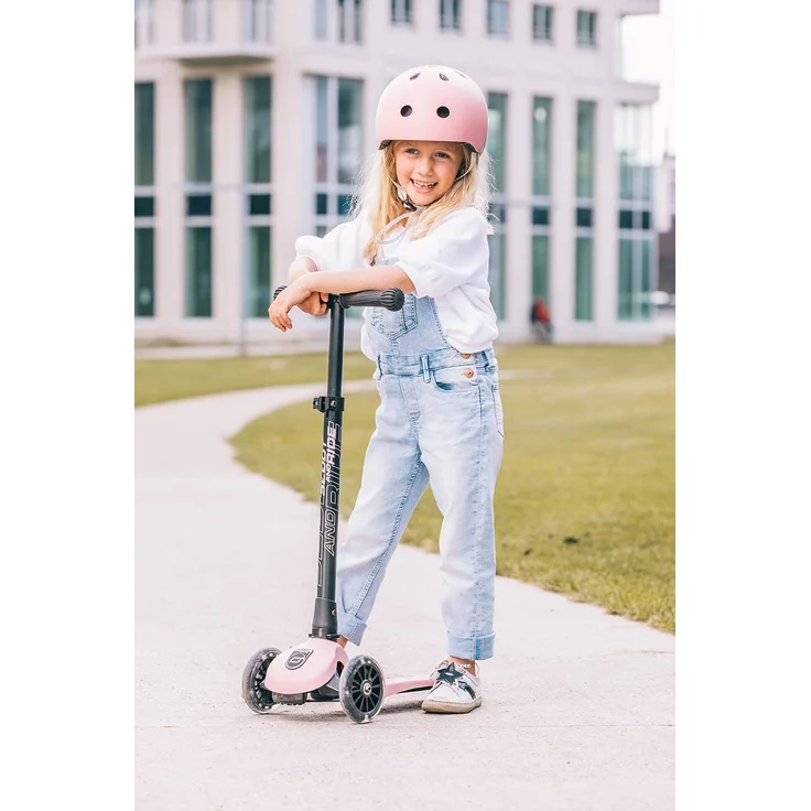 Scoot and Ride Scooter Highwaykick 3 LED rose – Bild 5