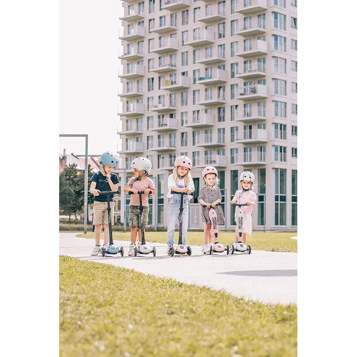 Scoot and Ride Scooter Highwaykick 3 LED rose – Bild 7