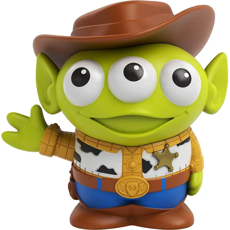 Disney Alien Remix #04 junior 12 cm grün/braun