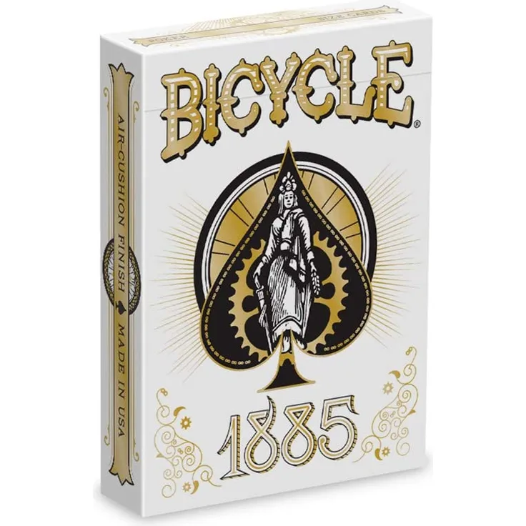 Fournier 10020281 - Bicycle 1885 Poker-Kartendeck, 1043864
