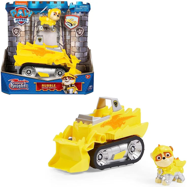 Paw Patrol Knights Themed Vehicle - Rubble – Bild 1