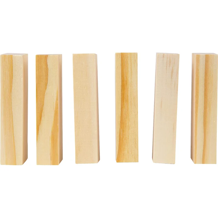 Small Foot 8004 Wackelturm aus Naturholz, schult die Motorik, Geschicklichkeit und Geduld – Bild 4