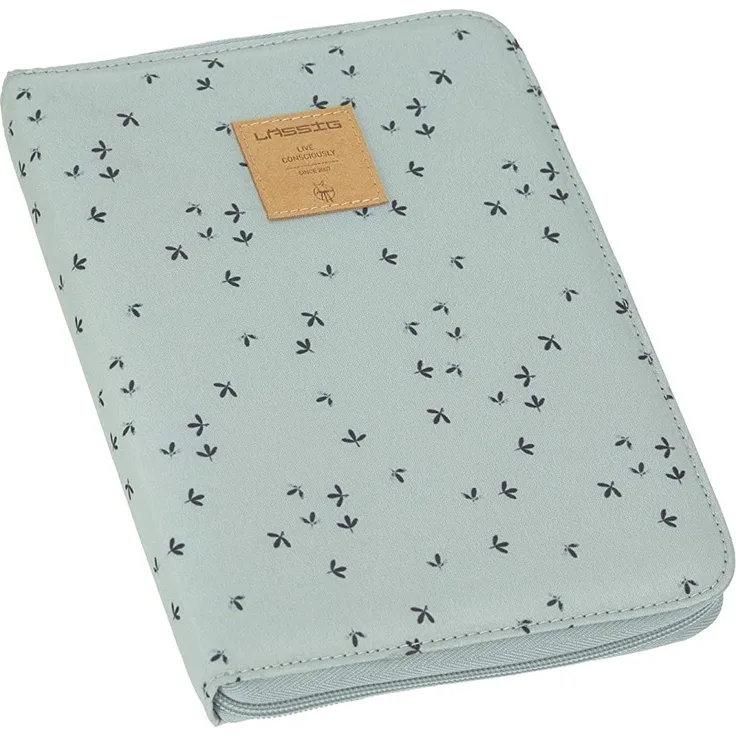 Mutterpasshülle Floral mint