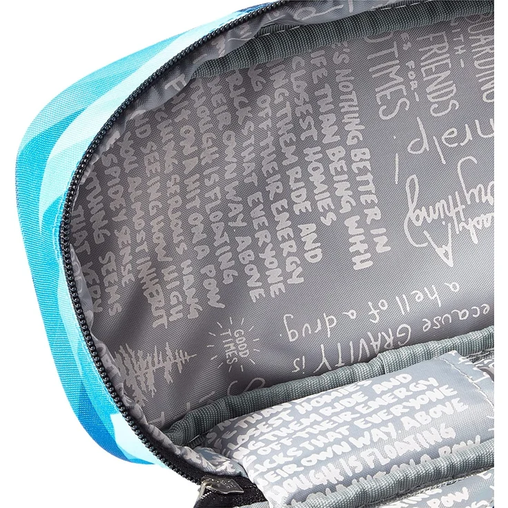 Nitro Pencil Case XL inkl. Geo Dreieick & Stundenplan, Federmäppchen, Schlampermäppchen, Faulenzer Box, Federmappe, Stifte Etui, Geo Ocean – Bild 5