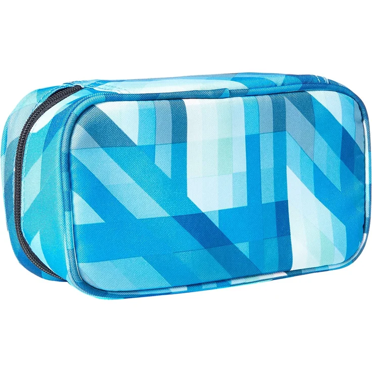 Nitro Pencil Case XL inkl. Geo Dreieick & Stundenplan, Federmäppchen, Schlampermäppchen, Faulenzer Box, Federmappe, Stifte Etui, Geo Ocean – Bild 3