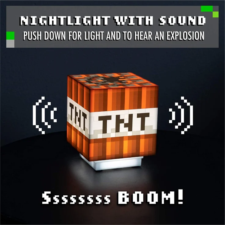 Lampe mit Sound - Minecraft: TNT – Bild 4