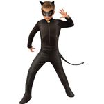 Rubies Kostüm für Kinder, „Cat Noir“ aus „Ladybug“ Modern M (5-6 años) Schwarz