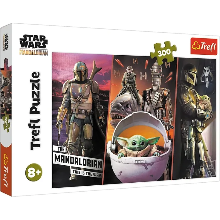 Trefl, Puzzle, Das geheimnisvolle Baby Yoda, Star Wars, The Mandalorian, 300 Teile, für Kinder ab 8 Jahren