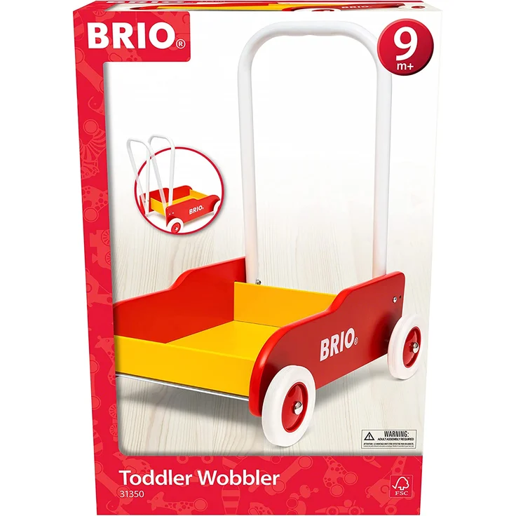 Brio 31350 - Lauflernwagen rot-gelb – Bild 5