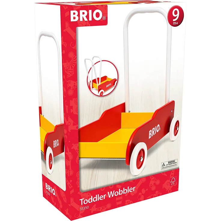 Brio 31350 - Lauflernwagen rot-gelb – Bild 6