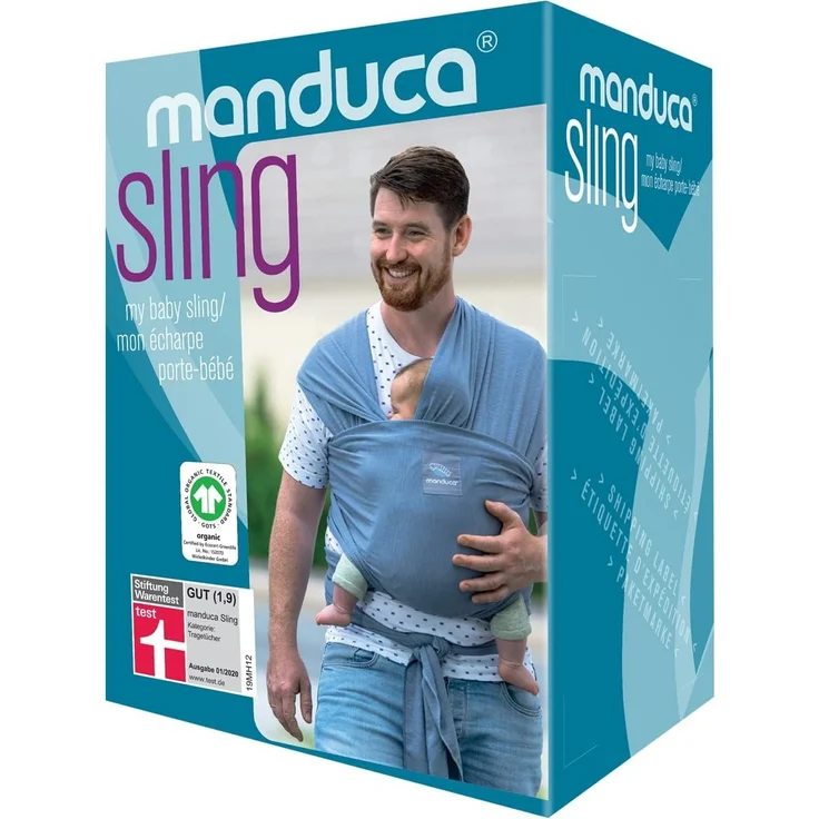 Manduca 'Sling' Tragetuch Grau – Bild 10
