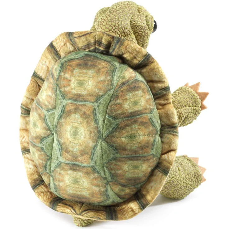 Folkmanis Handpuppe stehende Schildkröte - Standing Tortoise 3156 -FM07 – Bild 3