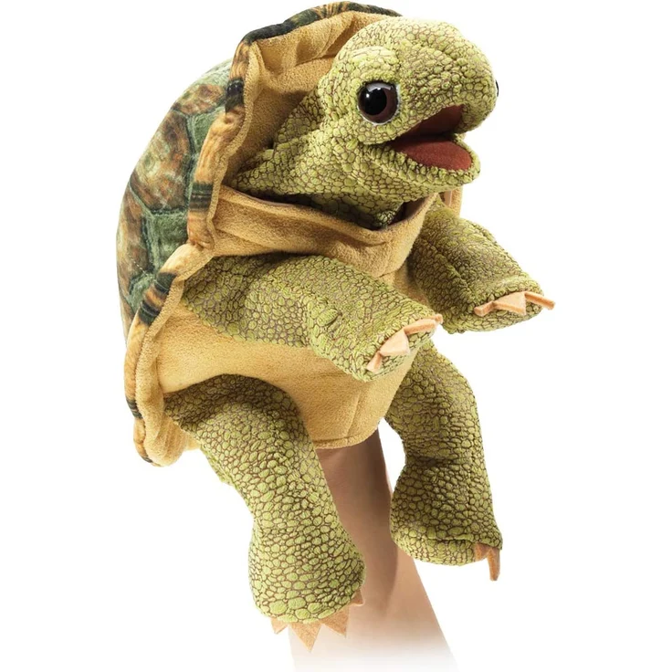 Folkmanis Handpuppe stehende Schildkröte - Standing Tortoise 3156 -FM07 – Bild 1