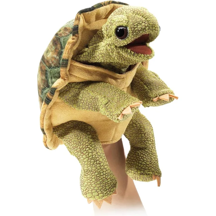 Folkmanis Handpuppe stehende Schildkröte - Standing Tortoise 3156 -FM07