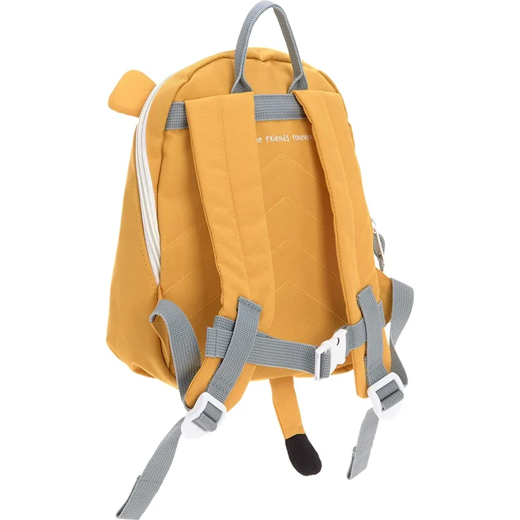 LÄSSIG Kinderrucksack für Kita Kindertasche Krippenrucksack mit Brustgurt-Tiny Backpack, About Friends Lion, 24 cm, 3,3 L – Bild 2