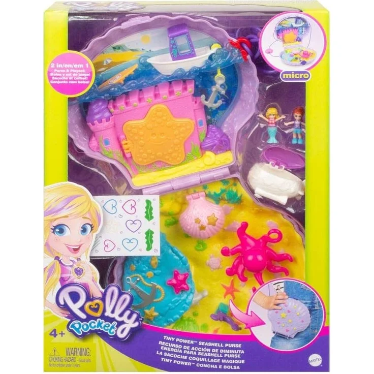 Polly Pocket GNH11 - Polly Pocket Muschel-Tasche – Bild 11