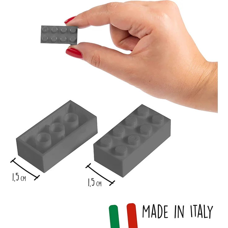 Blox, 8er Steine, lose verpackt, 500 Stück, mehrfach sortiert – Bild 3