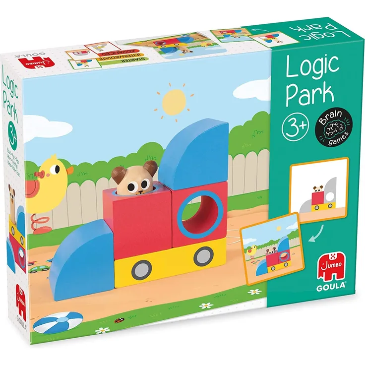 Jumbo Spiele Jumbo 53473 - Logic Park, Lernspiel, Farben und Formen