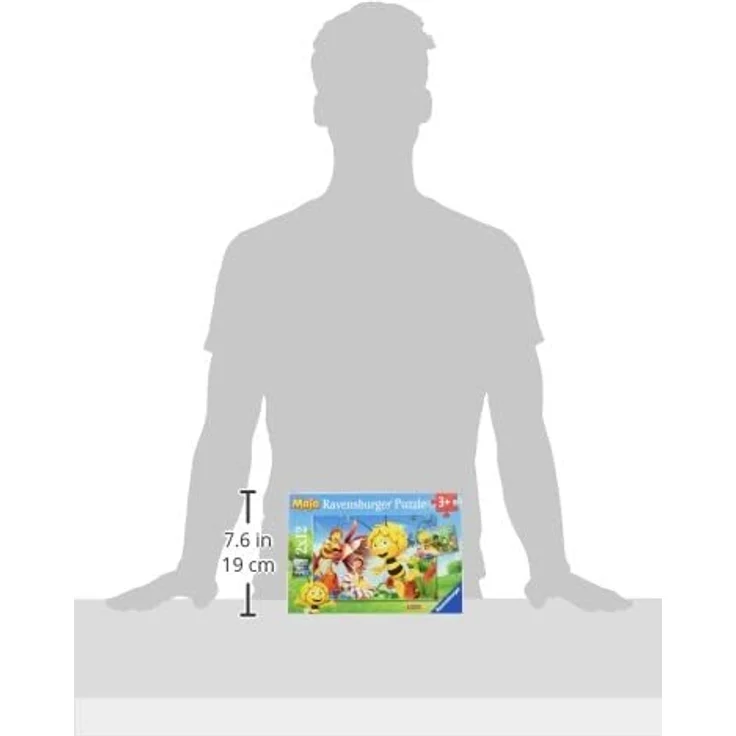 Ravensburger Kinderpuzzle 07594 - Biene Maja auf der Blumenwiese - 2 x 12 Teile – Bild 4