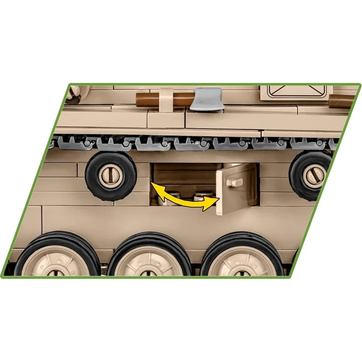 COBI 2562 Historical Collection WWII German medium tank Panzer III Ausf. J 780 bricks – Bild 6