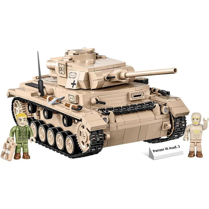 COBI 2562 Historical Collection WWII German medium tank Panzer III Ausf. J 780 bricks – Bild 11