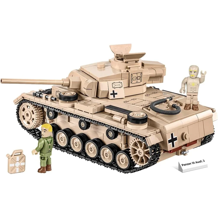 COBI 2562 Historical Collection WWII German medium tank Panzer III Ausf. J 780 bricks – Bild 10