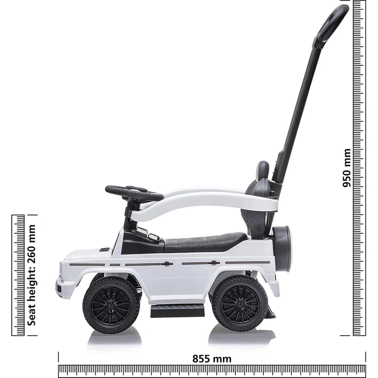 Jamara Rutschauto Mercedes-Benz G 350 d 3in1 Weiß – Bild 4