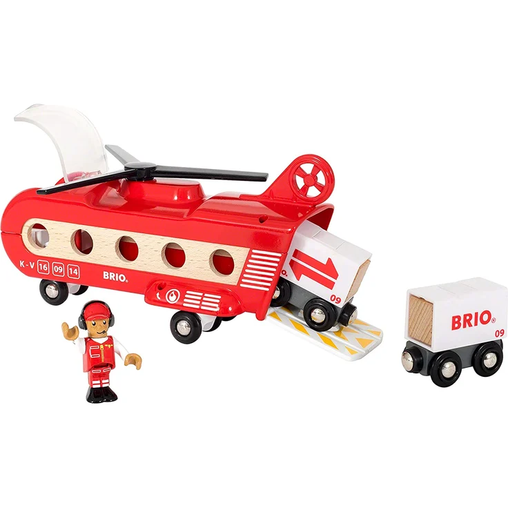 BRIO Bahn 33886 - Eisenbahn-Transporthubschrauber - Preisvergleich – Bild 12