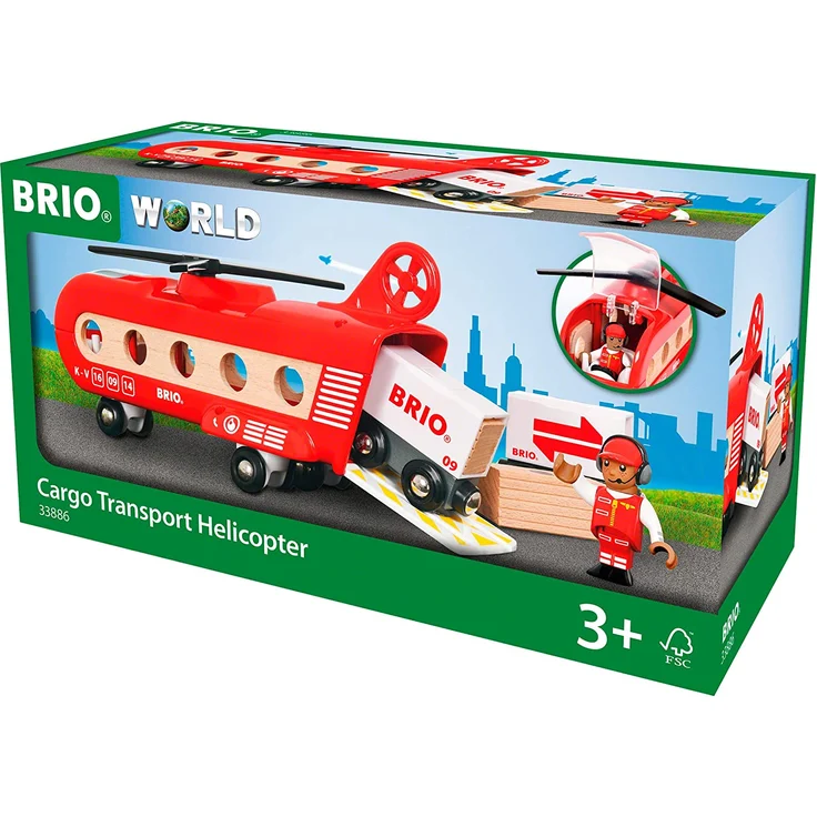 BRIO Bahn 33886 - Eisenbahn-Transporthubschrauber - Preisvergleich – Bild 7