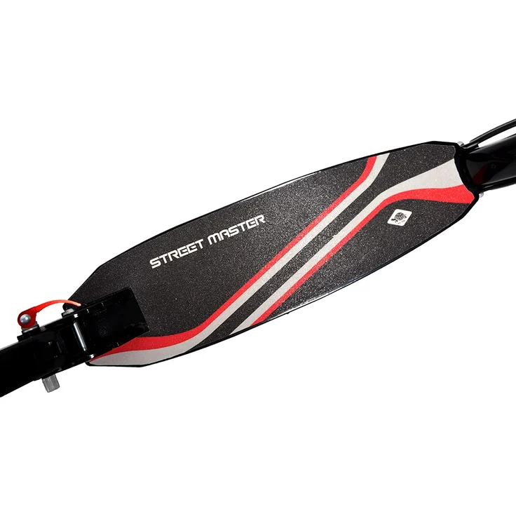 Schildkröt Unisex City Scooter Street Master, 200mm Räder, hochwertiger Alu-Roller, großes Deck, faltbar, ideal für Kinder und Erwachsene, Farbe: Rot, 510002, Red, One Size – Bild 6