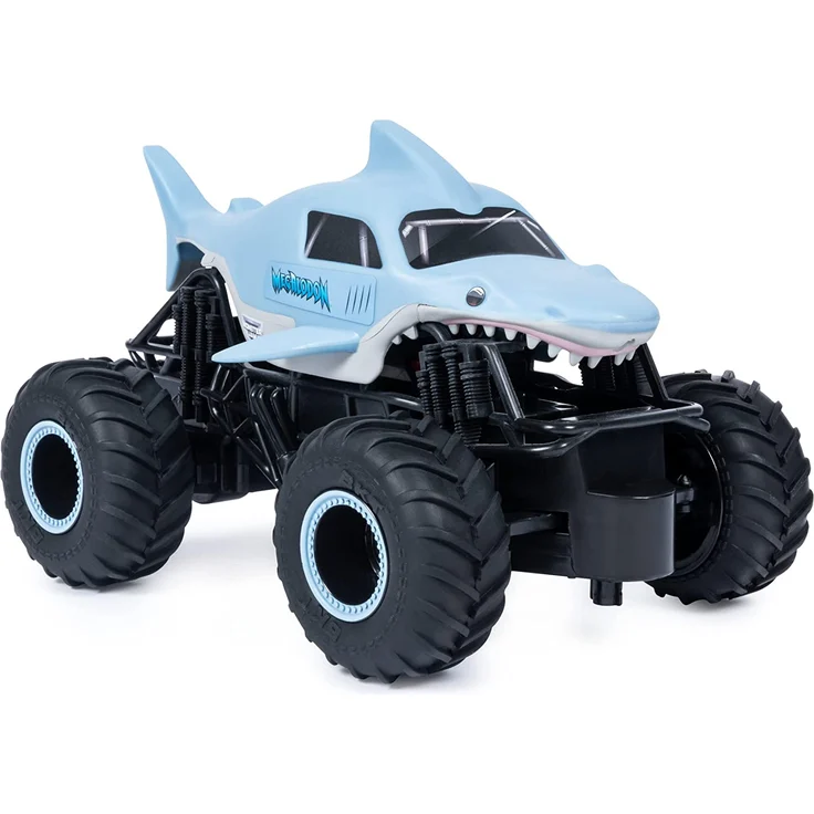 Spin Master 6044952 'Monster Jam' RC Truck Megalodon, ab 4 Jahren, 1:24, blau – Bild 5