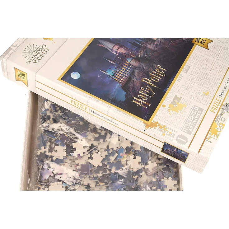 ThumbsUp! Puzzle Harry Potter Hogwarts Schule 1000Teile – Bild 4