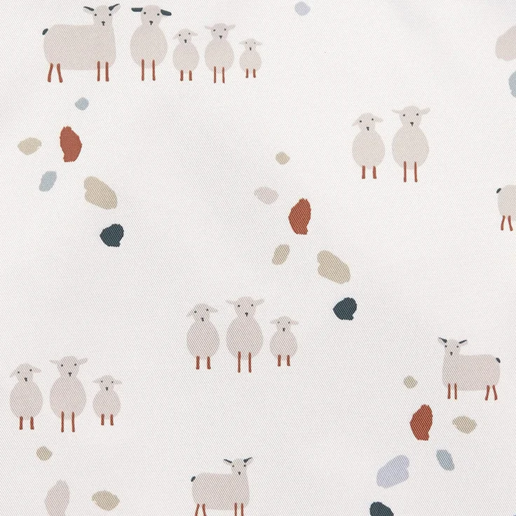 LÄSSIG Wiederverwendbare Nasstasche 2 Stück/Wet Bag Tiny Farmer Dots/Sheep – Bild 4