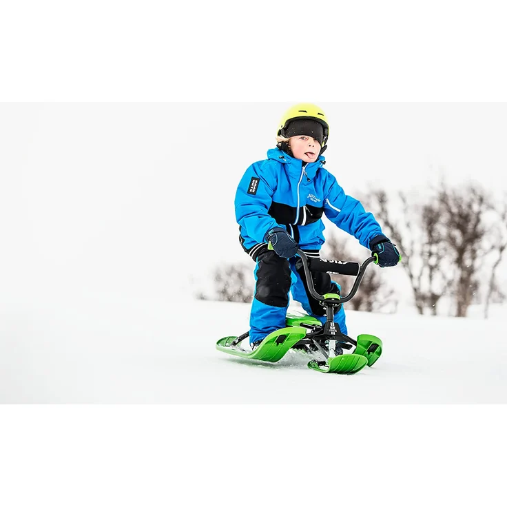 STIGA 'Snowracer SX Pro' Lenkschlitten, grün, mit Bremse – Bild 6