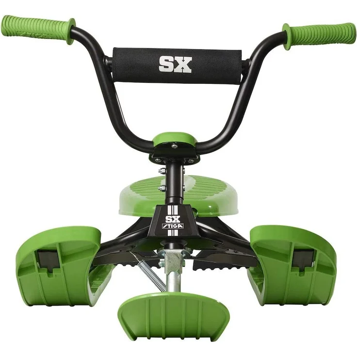 STIGA 'Snowracer SX Pro' Lenkschlitten, grün, mit Bremse – Bild 3