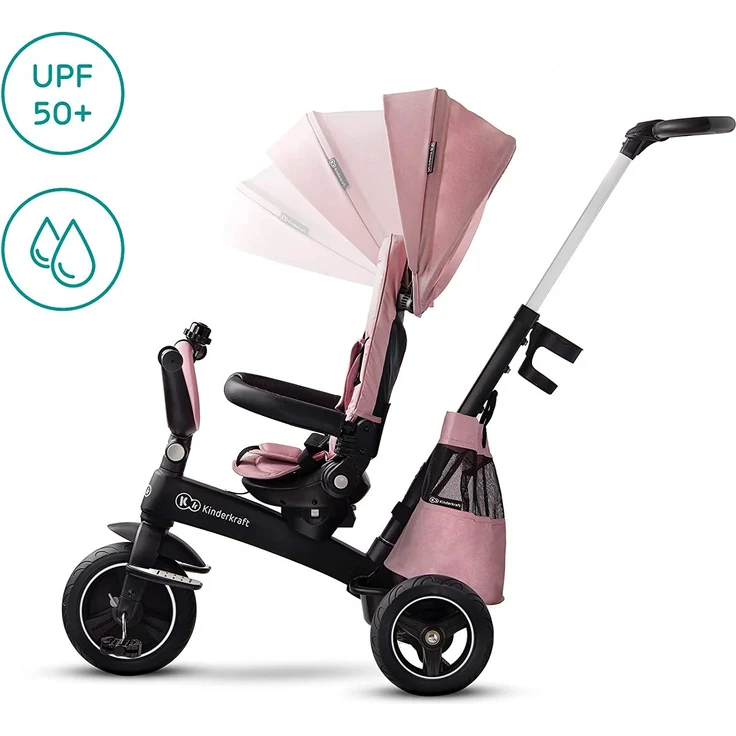Kinderkraft Dreirad Easytwist - Mauvelous Pink – Bild 7