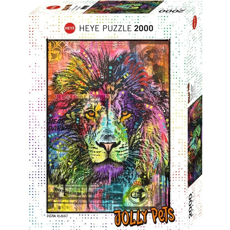 Heye Lion´s Heart, Dean Russo Puzzle, Brown - Preisvergleich – Bild 1