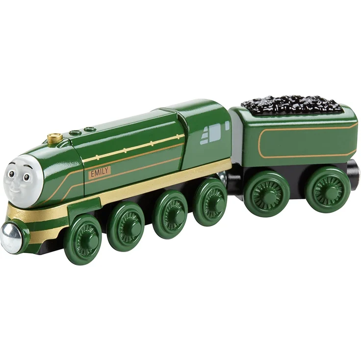 Mattel Fisher-Price DFW78 - Verkehr, Thomas und Seine Freunde Schnittige Emily, Holz – Bild 6