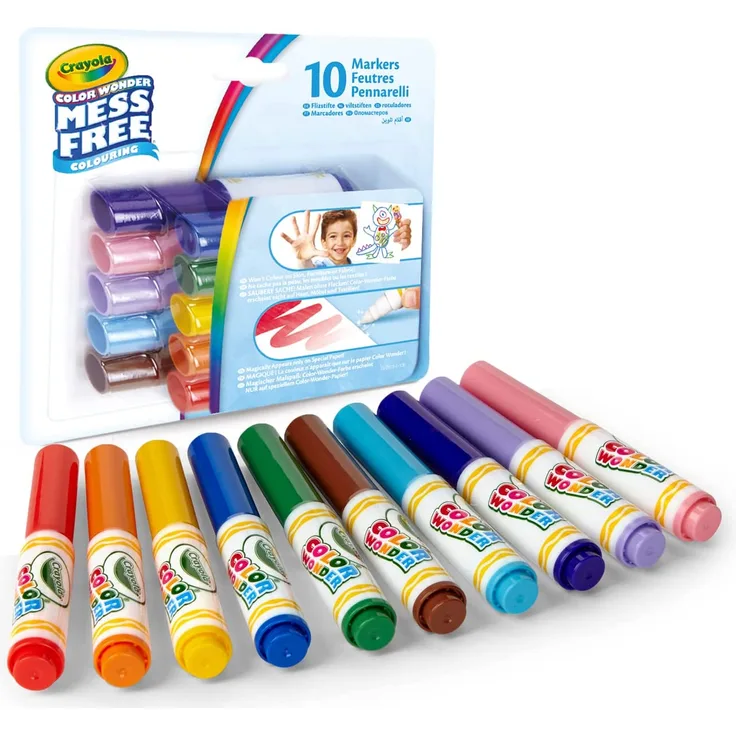 Crayola 10 Color Wonder Filzstifte