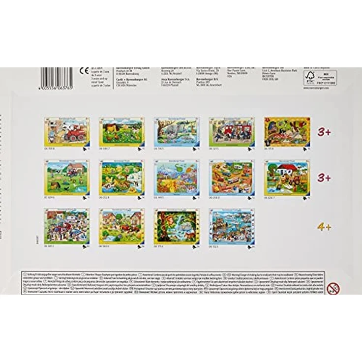 Ravensburger Rahmenpuzzle 15 Teile Tierkinder des Waldes – Bild 4