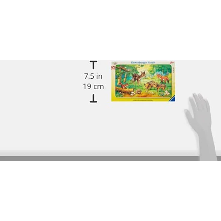 Ravensburger Rahmenpuzzle 15 Teile Tierkinder des Waldes – Bild 5