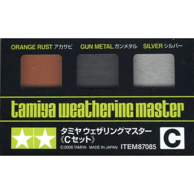 Tamiya WM Alterungsset C Rost or/G. M 300087085 Weathering Set – Bild 2