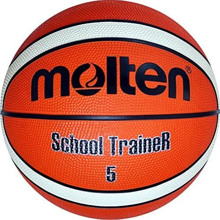 molten School TraineR Basketball, Orange-Ivory, 5 – Bild 1