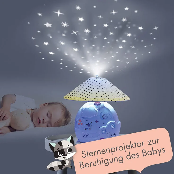 Tiny Love Magical Night 3-in-1 Projektor Mobile, Baby Projektor Mobile, Musikalisches Mobile für das Bett mit beruhigendem Nachtlicht, 9 Melodien, 0 M +, Magical Tales – Bild 2