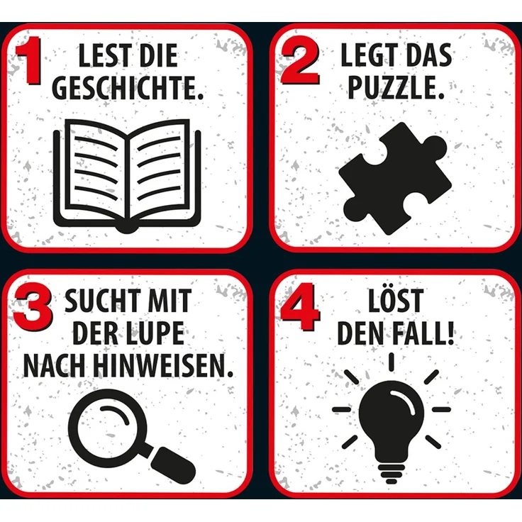 KOSMOS Die drei ??? Kids Krimi-Puzzle Chaos im Zoo, 150 Teile - Preisvergleich – Bild 6