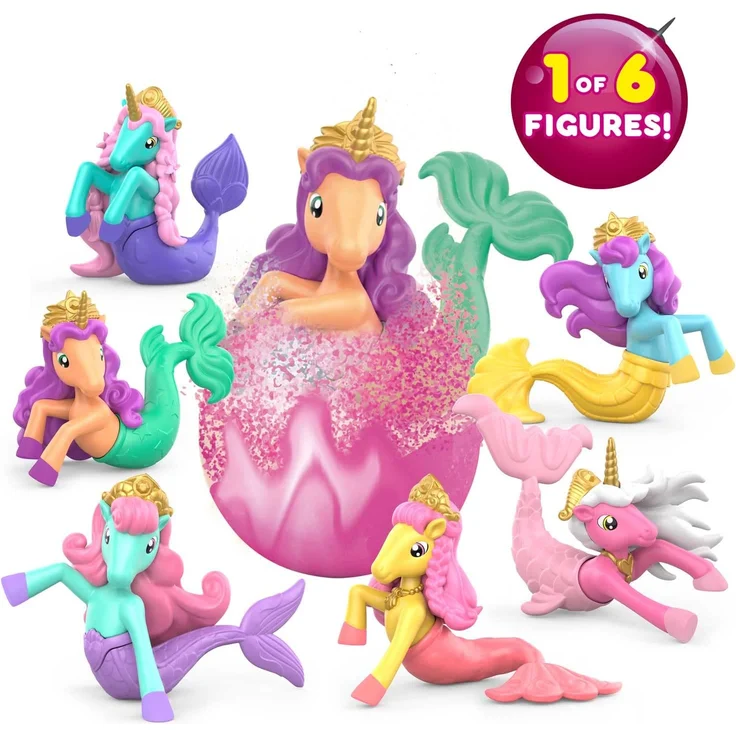 CRAZE INKEE GALUPY MERMAID Meerjungfrau Badekugel mit Überraschung Badebombe mit Meerjungfrau Badebomen Kinder - Badezusatz mit Blaubeerenaroma 39854 – Bild 5