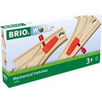BRIO Bahn - Mechanisches Weichenpaar