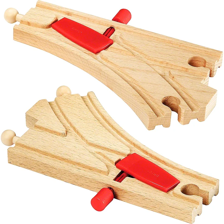 BRIO Bahn - Mechanisches Weichenpaar – Bild 2