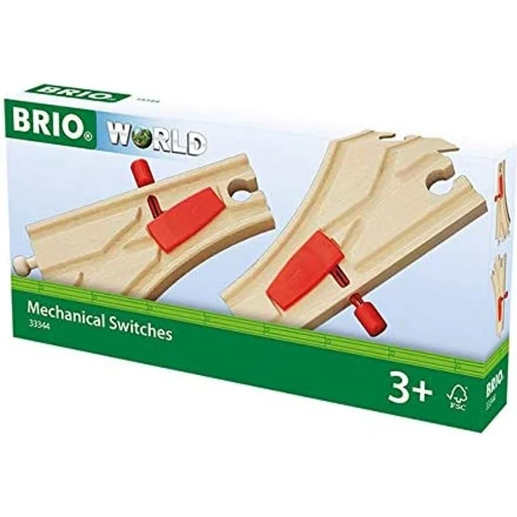 BRIO Bahn - Mechanisches Weichenpaar – Bild 4